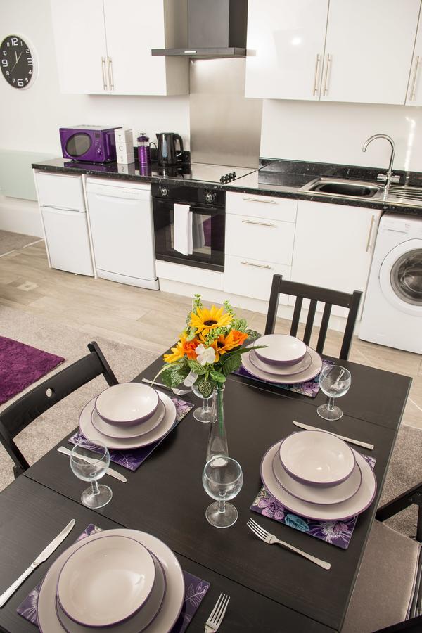 Moseley Mews Village Suites - Purple Birmingham Ngoại thất bức ảnh